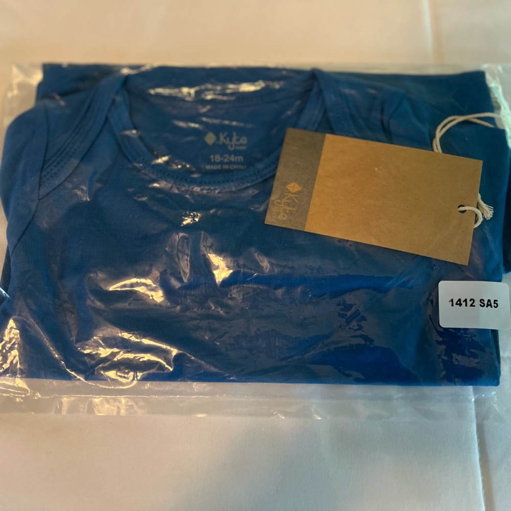 Kyte Sapphire 18-24 month LS Bodysuit NIB